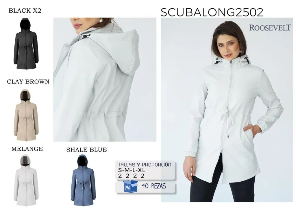 CHAMARRA ROOSEVELT SCUBA LONG 2502