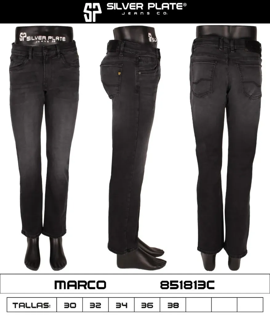 JEANS MARCO SILVER PLATE 851813C