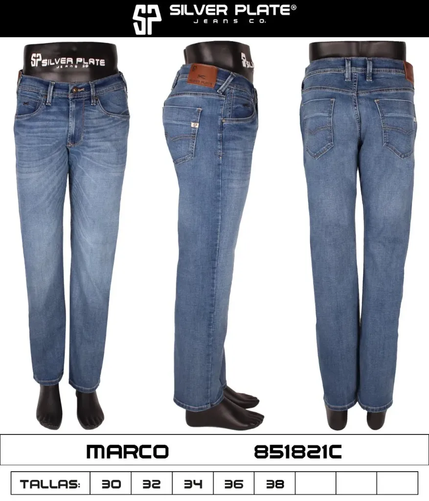 JEANS MARCO SILVER PLATE 851821C