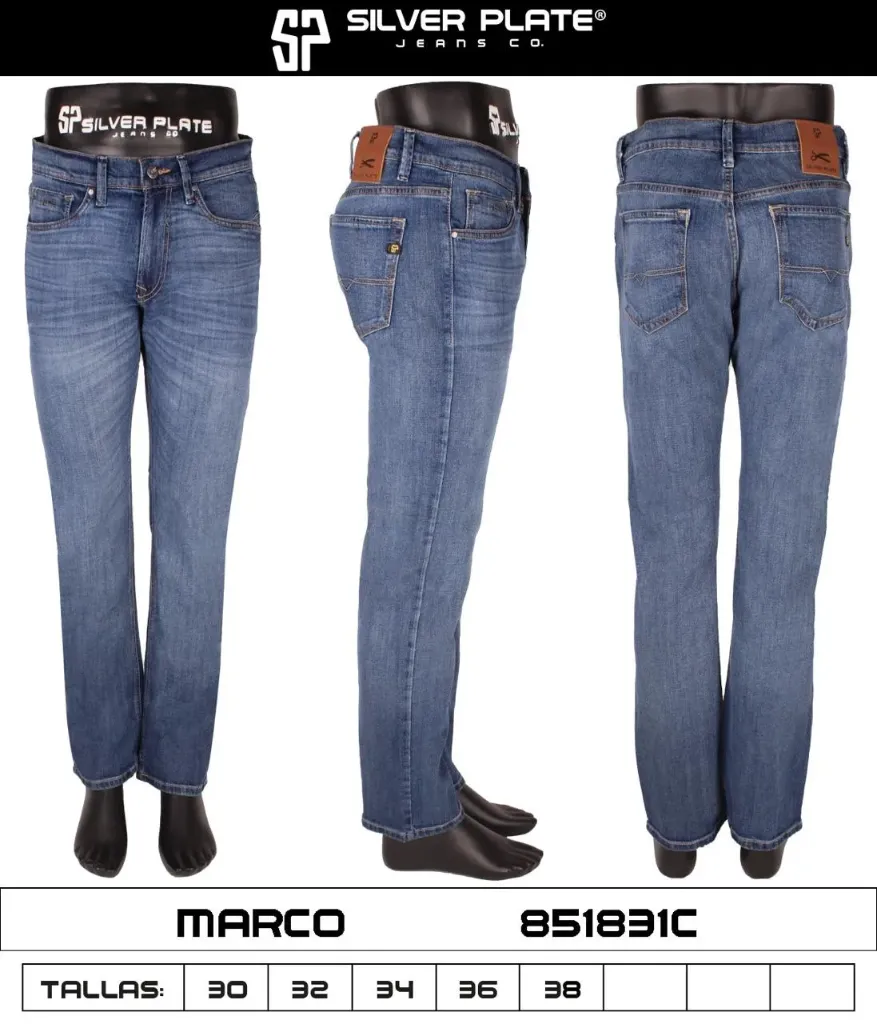 JEANS MARCO SILVER PLATE 851831C