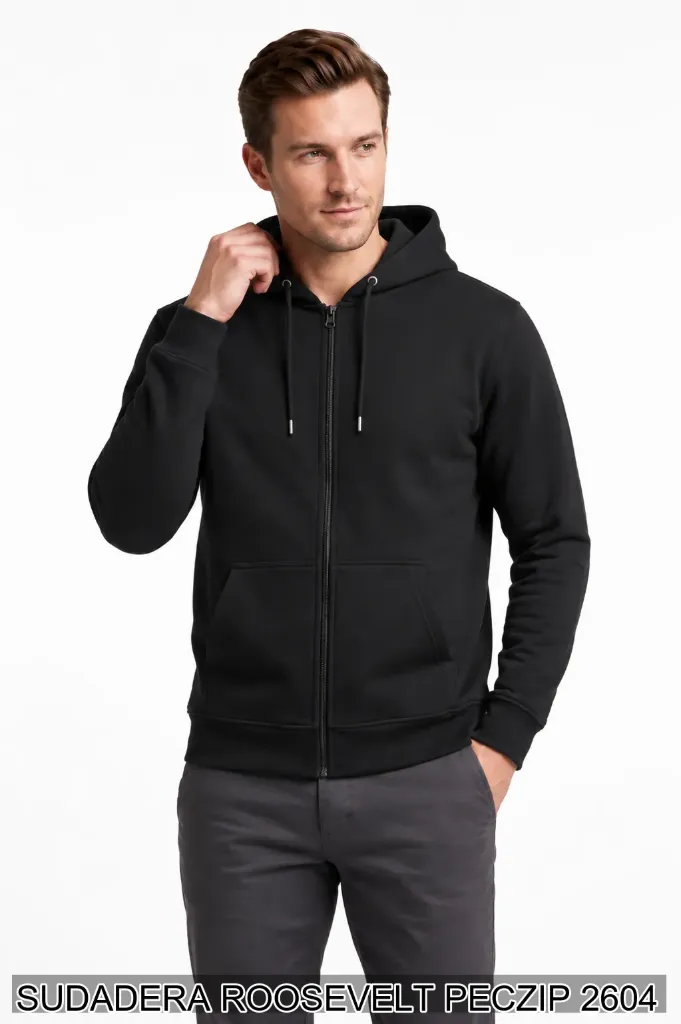 SUDADERA ROOSEVELT PECZIP 2604
