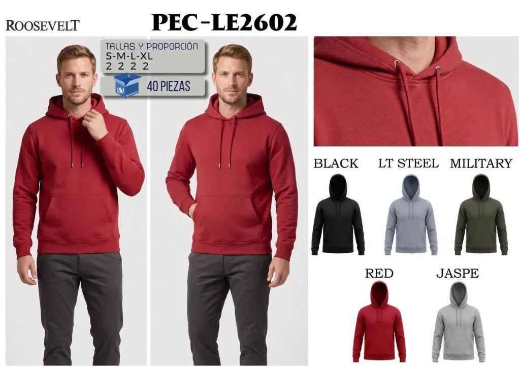 SUDADERA ROOSEVELT PEC 2602