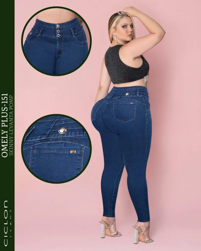 JEANS CICLON OMELY PLUS 151