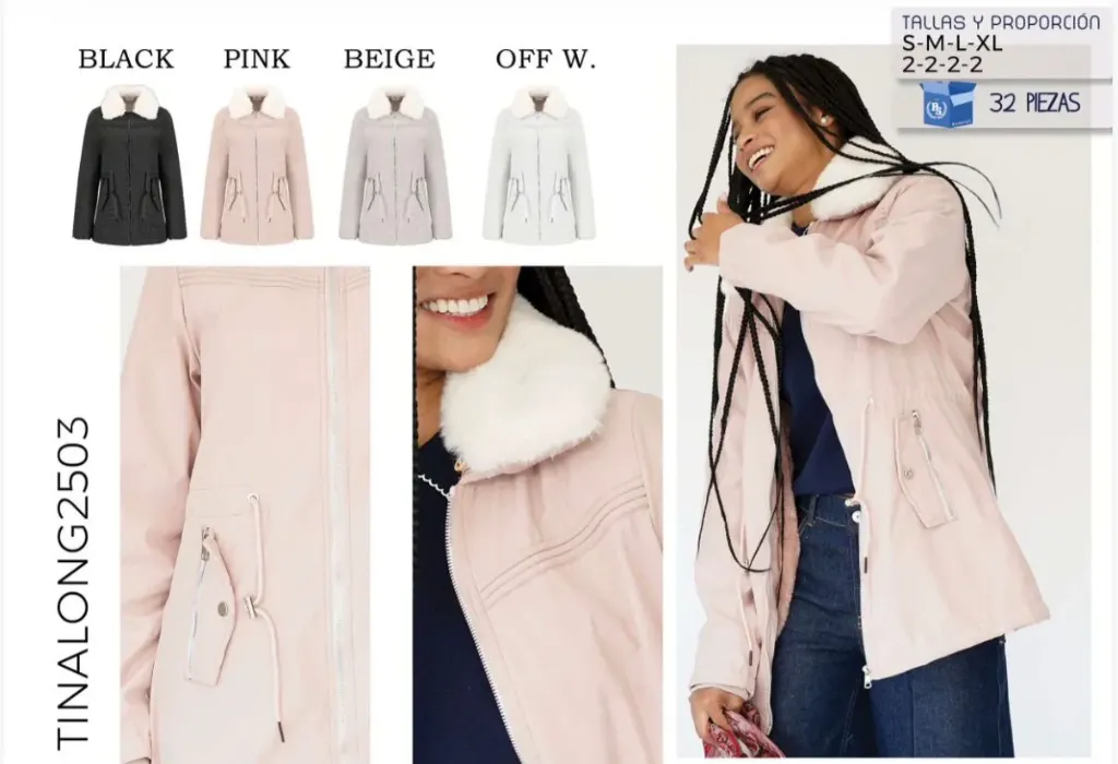 ABRIGO ROOSEVELT TINA LONG 2503