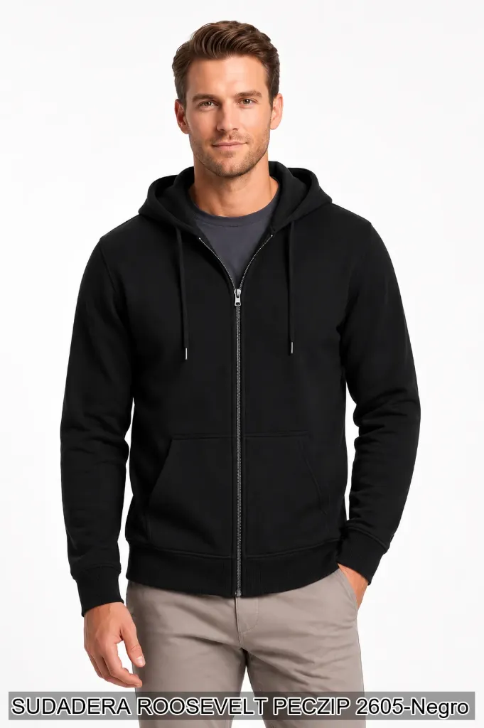 SUDADERA ROOSEVELT PECZIP 2605