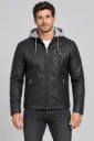 CHAMARRA ROOSEVELT BIKER HOOD 2602