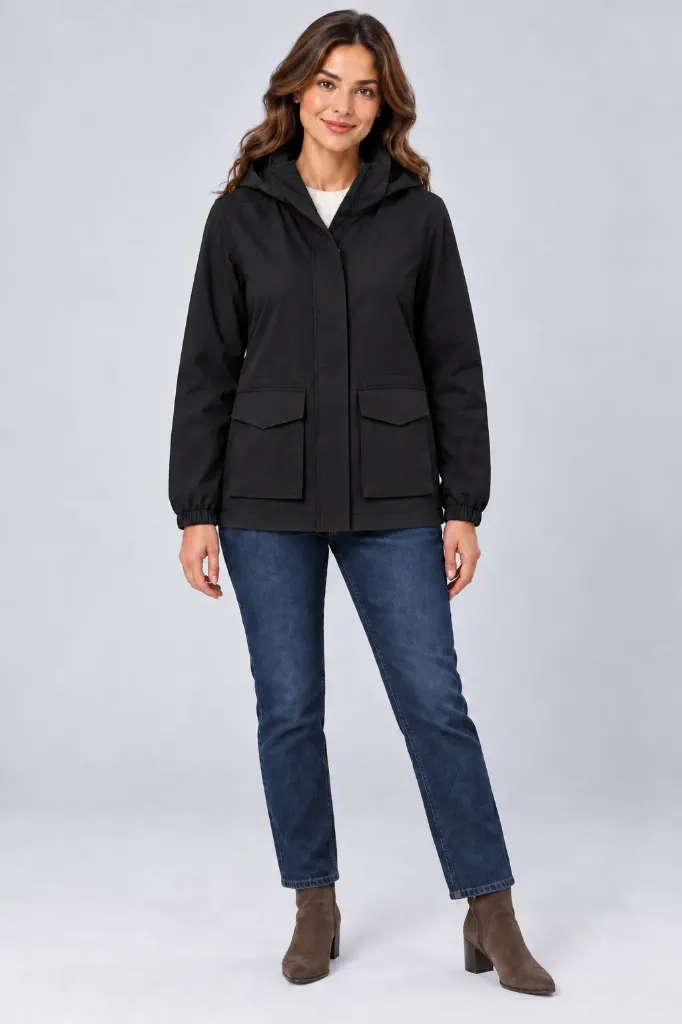 [ANN4561NEG-S] GABARDINA ANN MILLER 4561 (Negro, S)