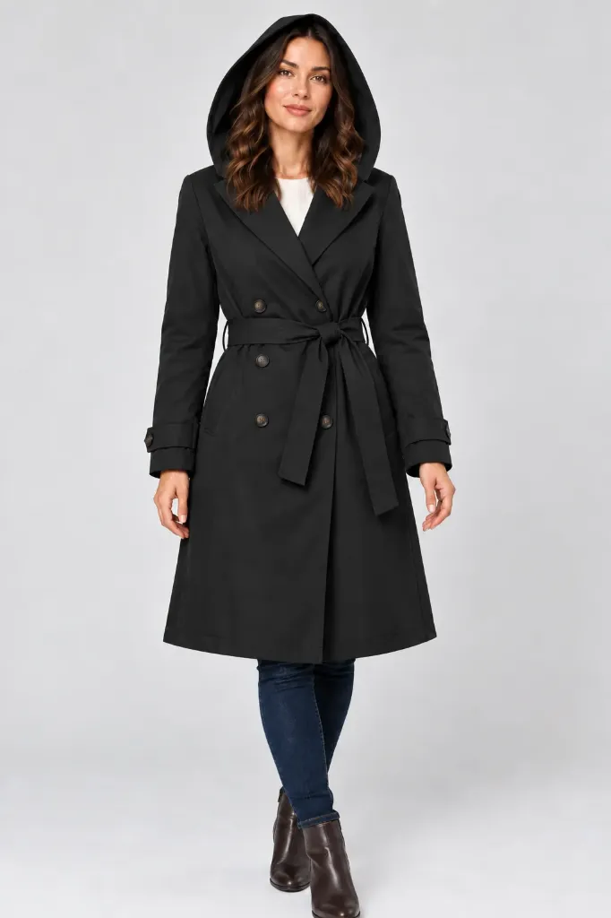 [ANN4560NEG-S] GABARDINA ANN MILLER 4560 (Negro, S)