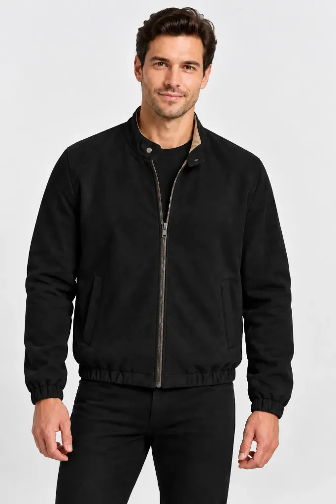 [ROOJUL2601NEG-S] CHAMARRA ROOSEVELT JULIO REV 2601 (Negro, S)