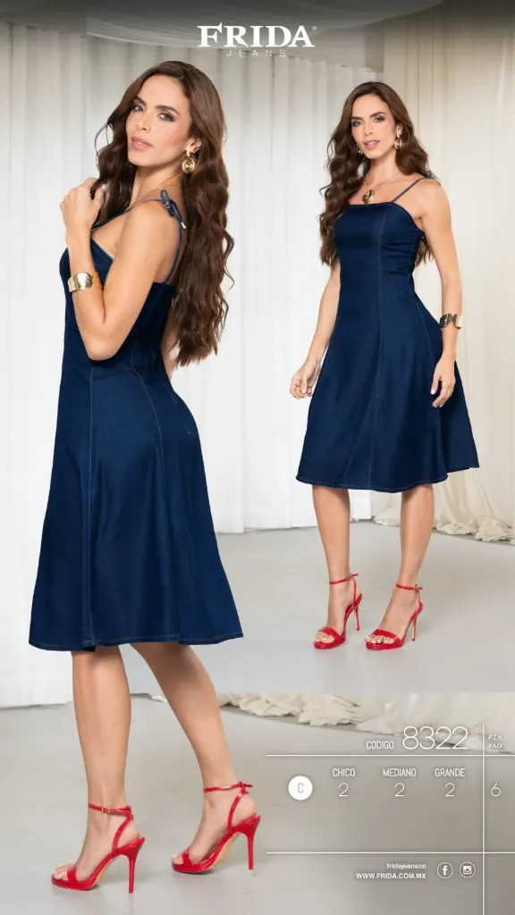 VESTIDO FRIDA 8322