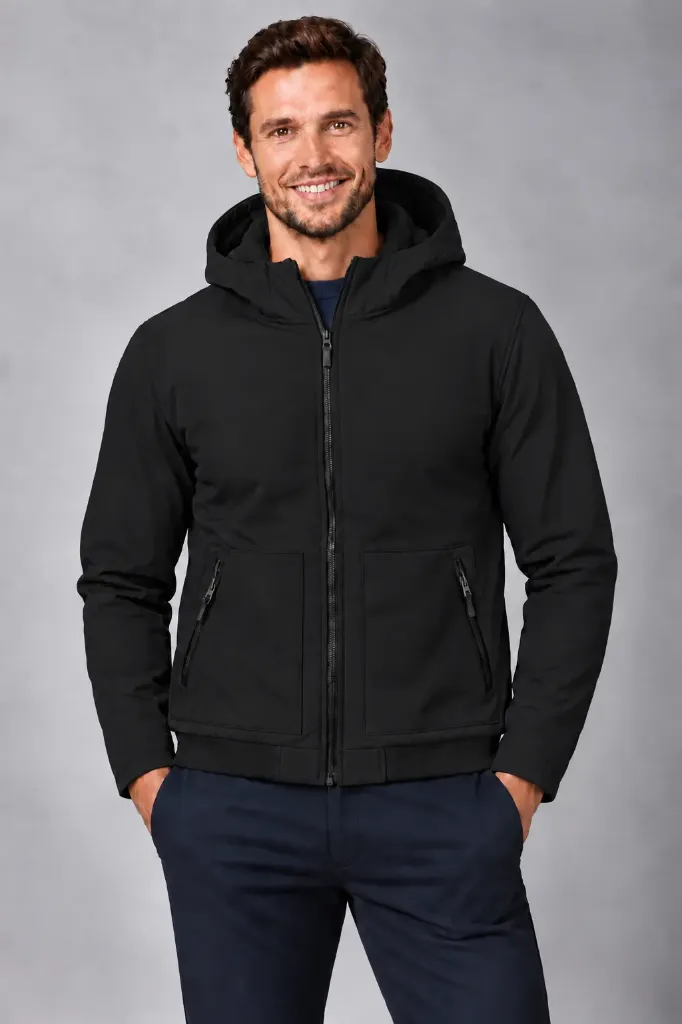 [ROOLABH2603NEG-S] CHAMARRA ROOSEVELT LAB HOOD 2603 (Negro, S)