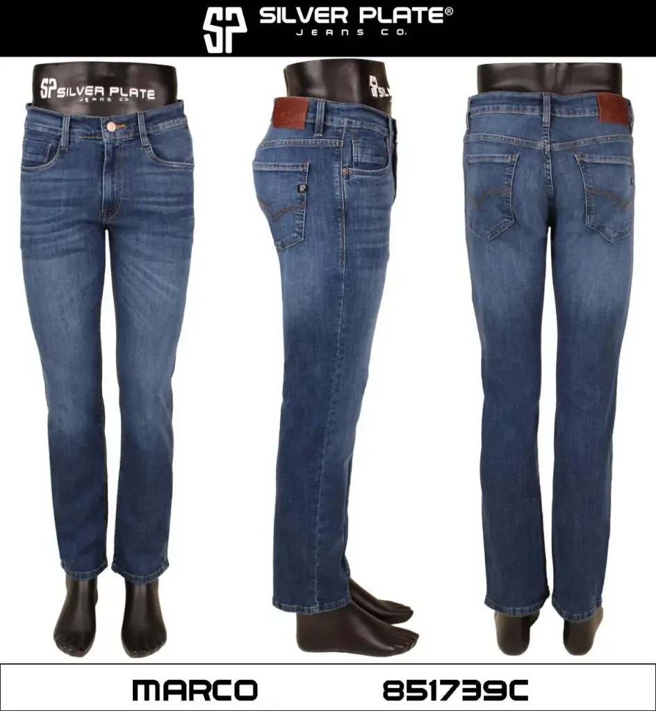 JEANS MARCO SILVER PLATE 851739C