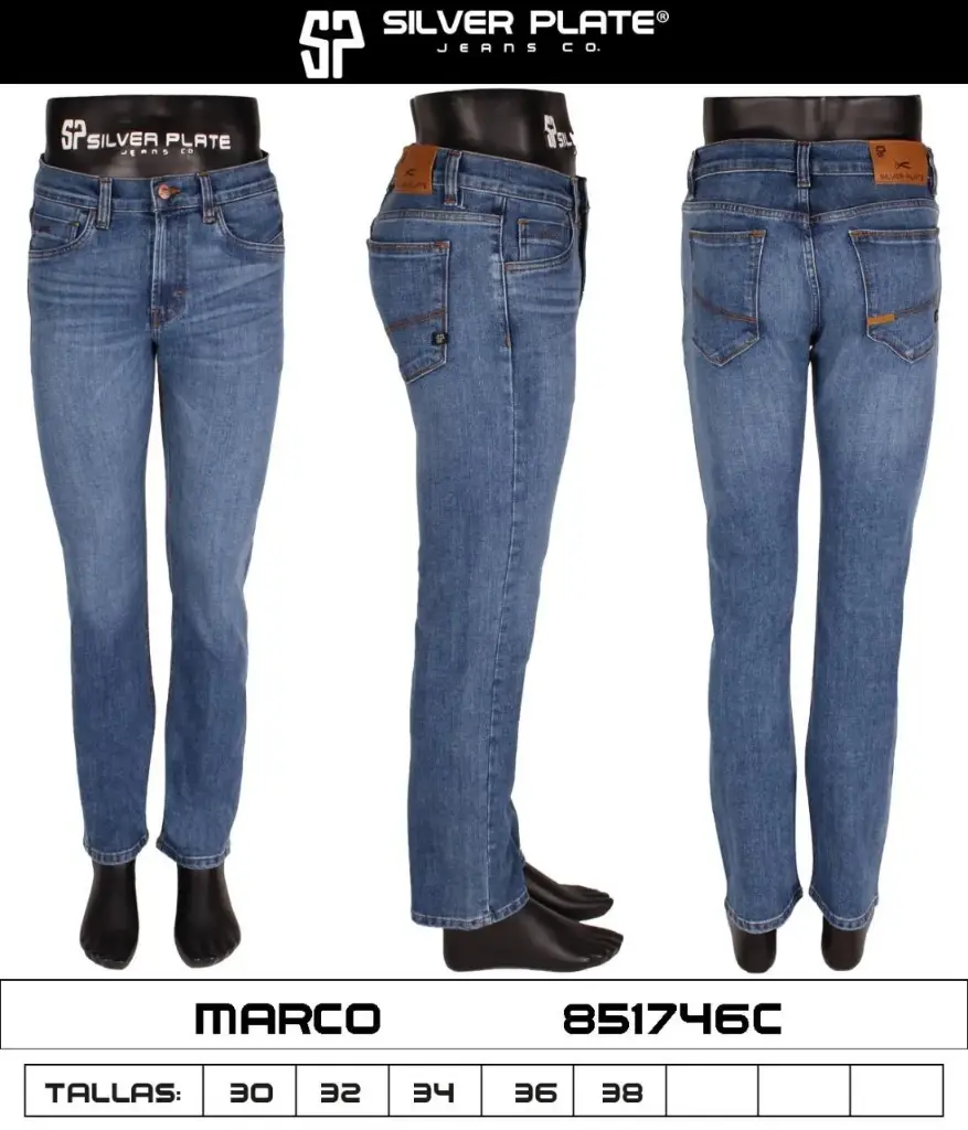 JEANS MARCO SILVER PLATE 851746C