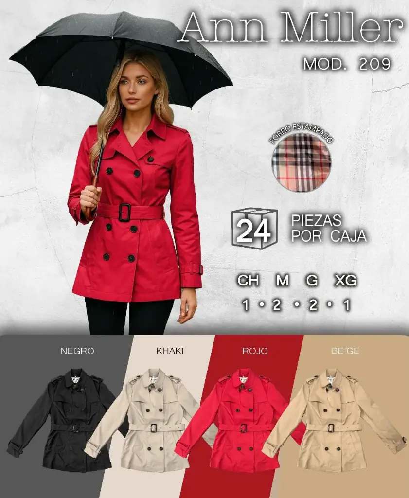 GABARDINA ANN MILLER 209