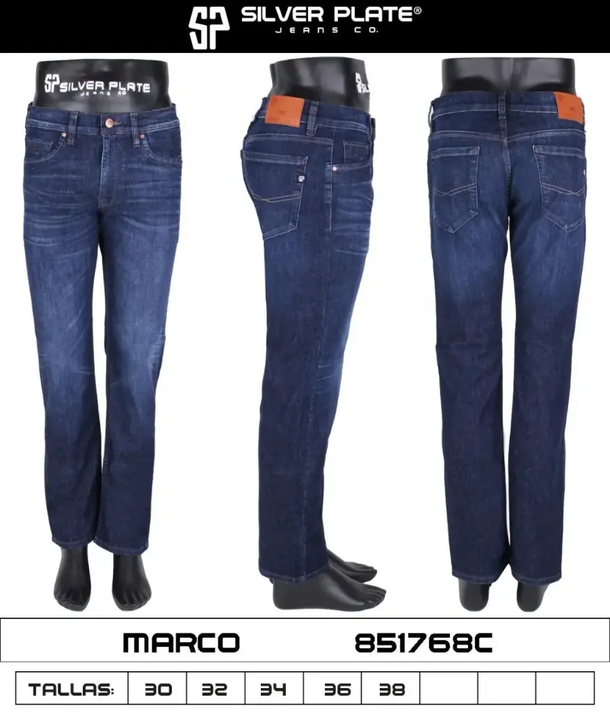 JEANS MARCO SILVER PLATE 851768C