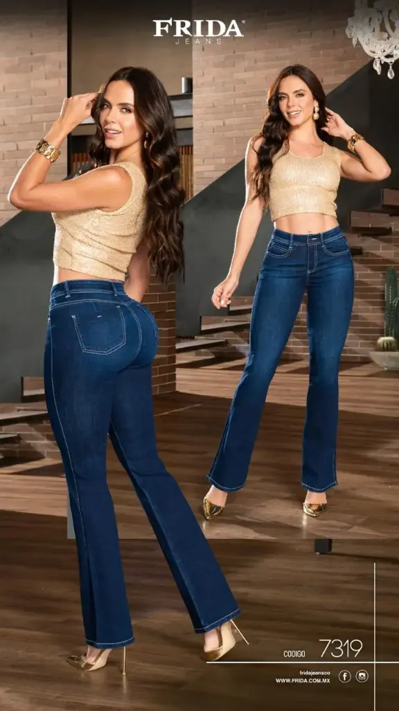 JEANS FRIDA 7319 (PAQ 8 PZS)