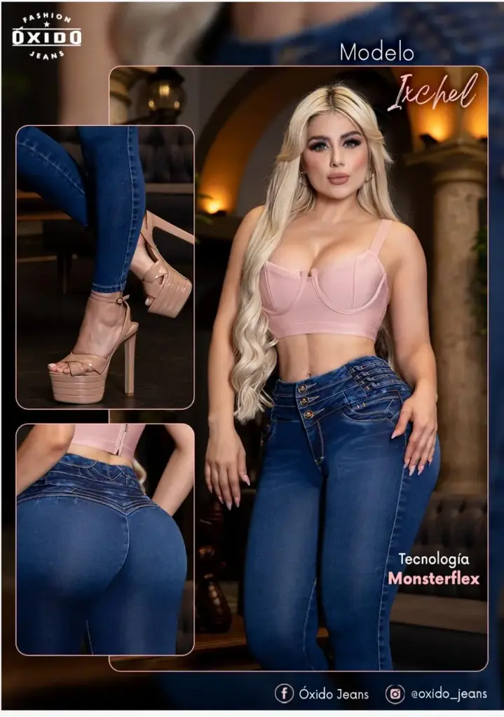 JEANS OXIDO IXCHEL (PAQ 12PZ)