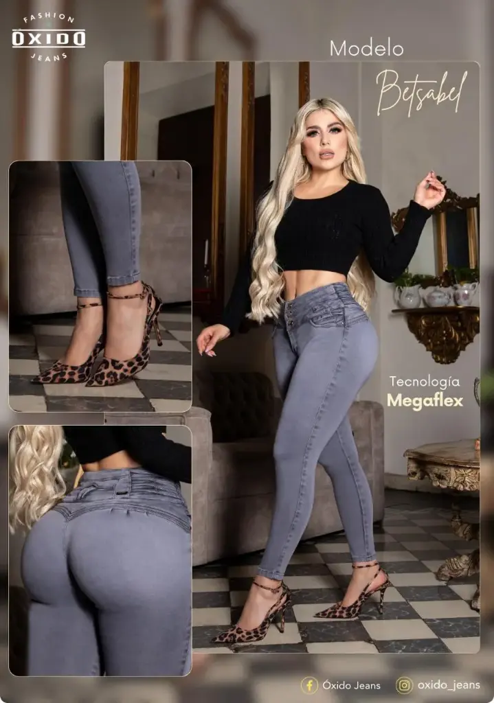 JEANS OXIDO BETSABEL (PAQ 12PZ)