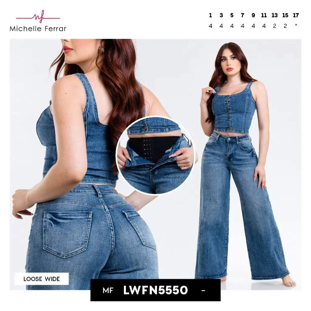 JEANS MICHELLE FERRAR 5550 (CAJ 28PZ)