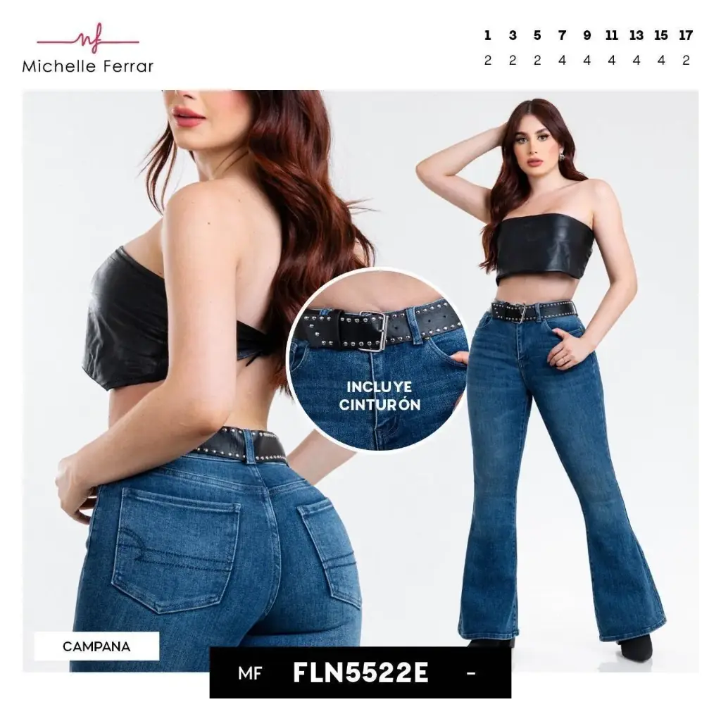 JEANS MICHELLE FERRAR 5522