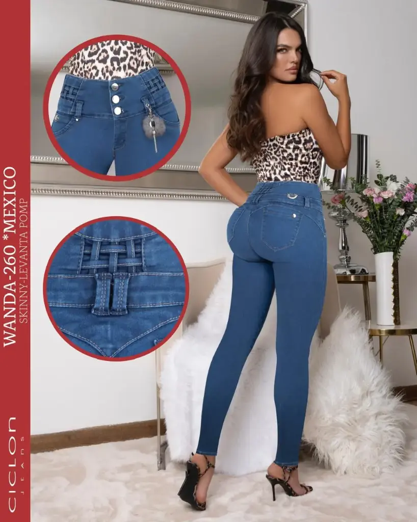 JEANS CICLON WANDA 260 (PAQ 20PZ)