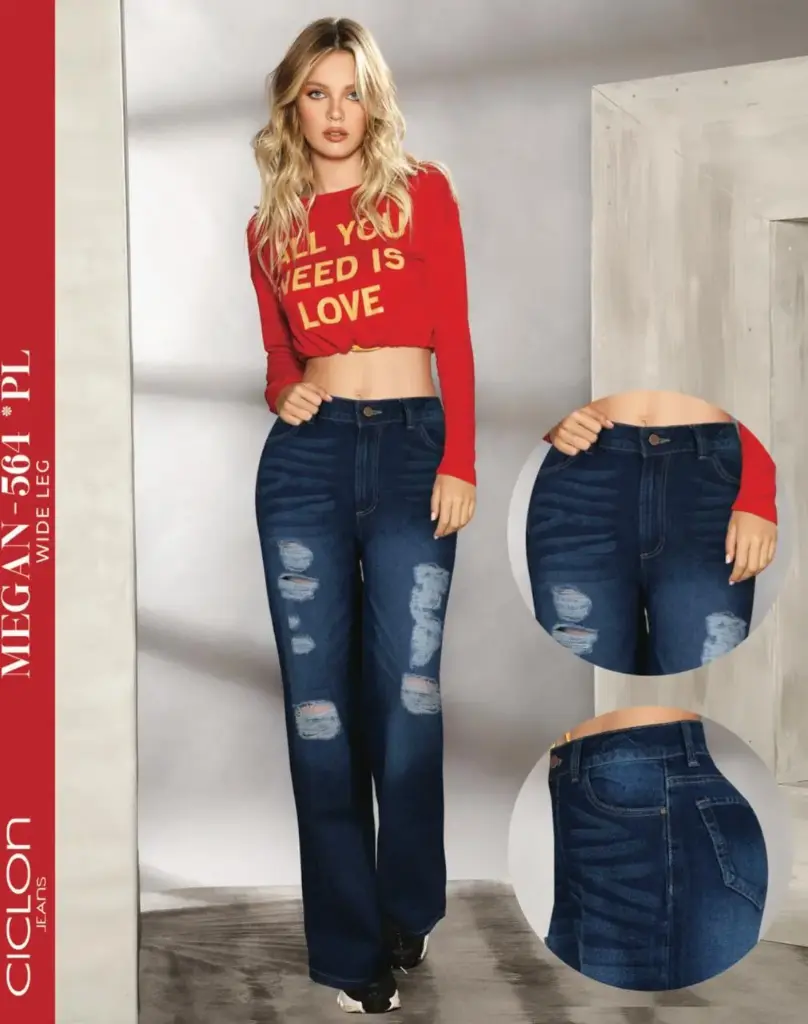 JEANS CICLON MEGAN 564 (PAQ 14PZ)