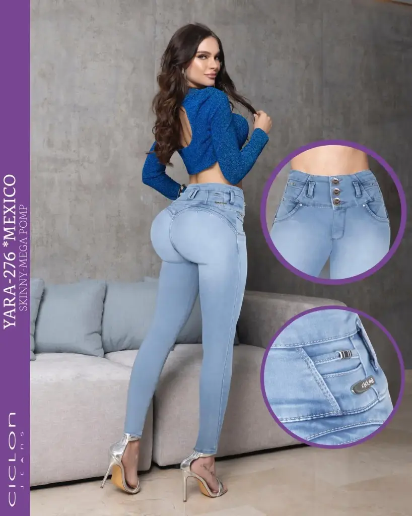 JEANS CICLON YARA 276 (PAQ 19PZ)