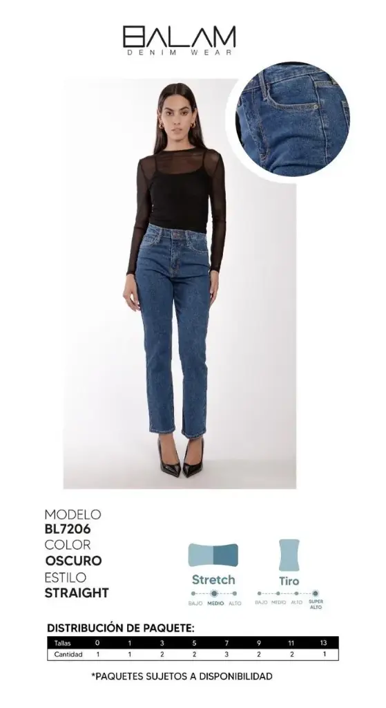 JEANS BALAM 7206