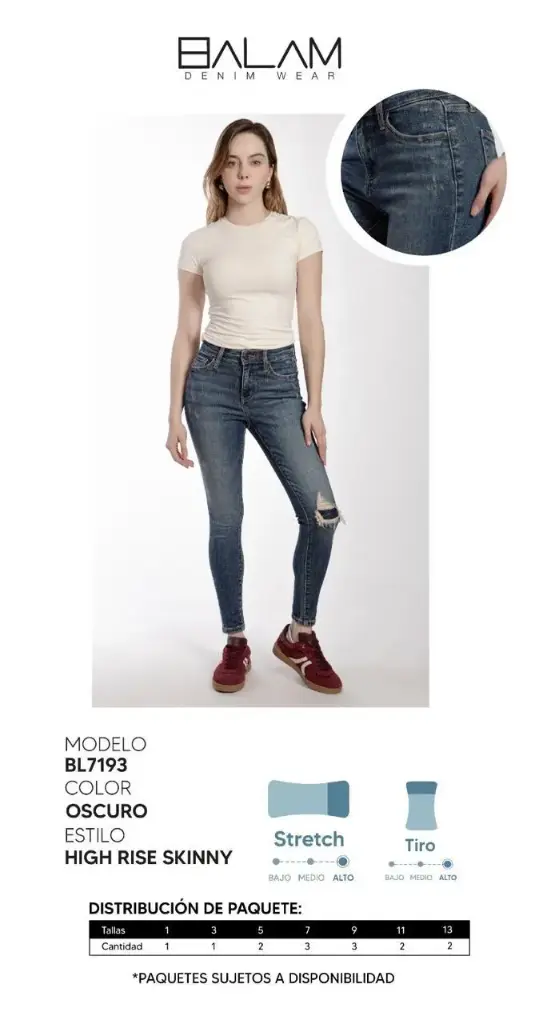 JEANS BALAM 7193