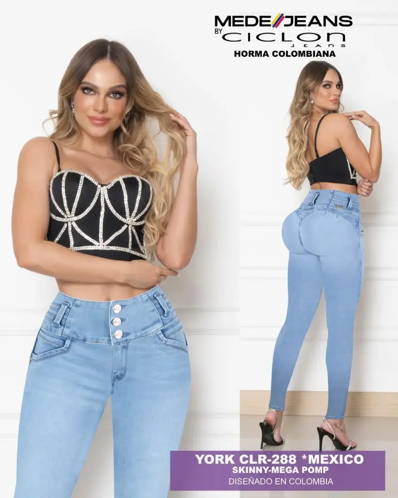 MEDE JEANS YORK CLR 288 (PAQ 15PZ)